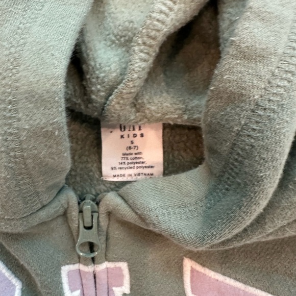 GAP Kids Sage Green Hoodie and sweatpants set size 6 - Picture 5 of 7